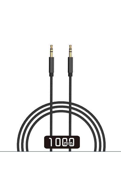 WIWU Yp-01 كابل Aux 3.5 ملم صوت ستيريو هاي فاي 100 سم تصميم مجدول
