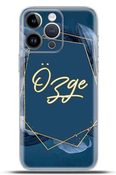 cupcase Apple Iphone 14 Pro Max Kılıf Kamera Korumalı Silikon Kişiye Özel Isim - Uzay Mavisi