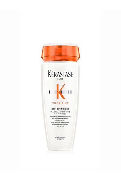 Kerastase شامبو مغذي من كيريستاس - ثراء الساتان، ترطيب مكثف، 250 مل شاين22