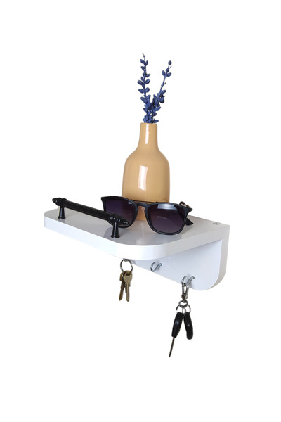 STEELWOODEN Duvar Askılığı, Anahtar Askısı, Dekoratif Kapı Süsü Anahtarlık, D...