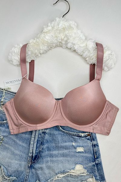 Morensa Σουτιέν Plus Size Gathering Underwire C Cup - Πούδρα