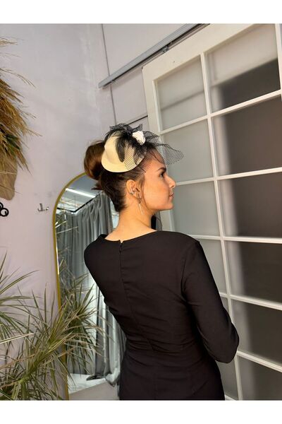 Abiye's SİYAH UZUN KOL BONCUKLU abiye mezuniyet nikah nişan söz isteme