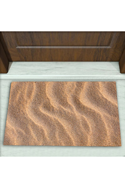 Colorix Carpet Kum Desenli Dekoratif Kapı Önü Paspası No: 1645