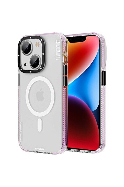 Youngkit Iphone 13 Uyumlu Kılıf Magsafe Şarj Özellikli Jane Sand Serisi Kapak