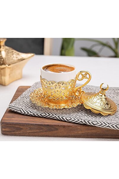 KT HOME 1 Turkish Greek Arabic Coffee Espresso Cup and Saucer