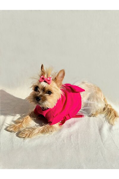 DoReDo-g Doredog Köpek Kedi Kıyafeti Keten Elbise Tüllü Prenses Tütü