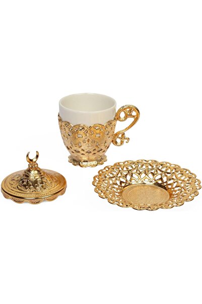KT HOME 1 Turkish Greek Arabic Coffee Espresso Cup and Saucer