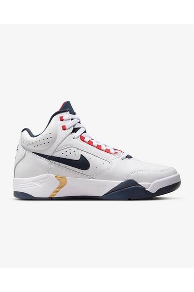 Nike Ανδρικά παπούτσια μπάσκετ Air Flight Lite Mid White Color