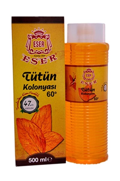 ESER Klasik Tütün Kolonyası 400 ml Pet Şişe ( 60 Derece )