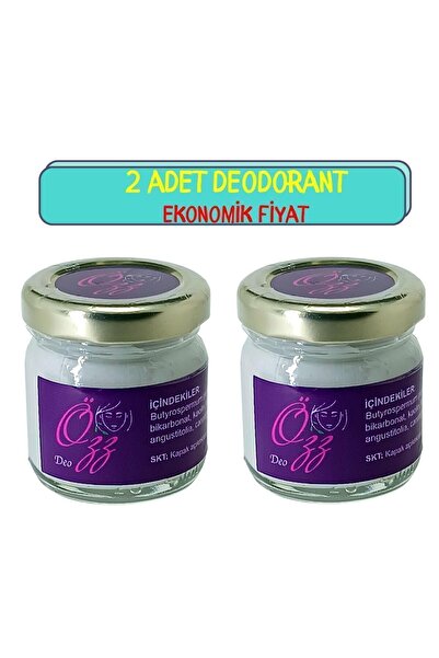 Ozz Doğal Krem Deodorant 2 Adet
