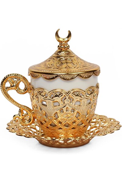 KT HOME 1 Turkish Greek Arabic Coffee Espresso Cup and Saucer