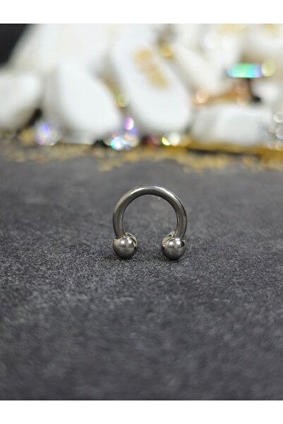 Lumnos Takı Cerrahi Çelik Piercing Halka Kıkırdak Septum Tragus Conch Helix G...