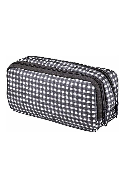 Hakan Çanta (2 ADET) BRONS BR-3244 KALEMLİK ÇİFT KAT KARELİ  - OKUL KALEMLİK