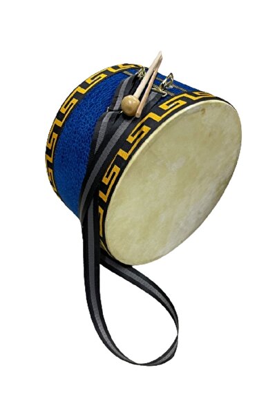 Genel Markalar Çocuk Davulu 30 Cm Askılı Ağaç Kasnak Keçi Derisi