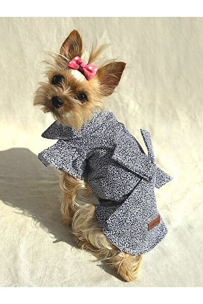 DoReDo-g Doredog Köpek Kedi Kıyafeti Gömlek Elbise Gelinlik Prenses Fiyonk