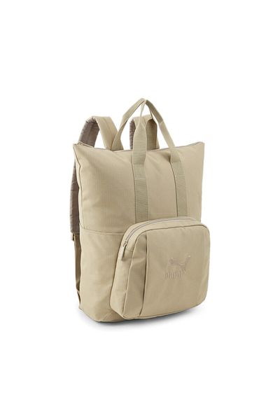 Puma Beige Colored Classics Archive Tote Backpack - 09057405