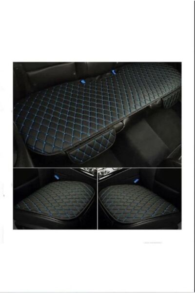 Galaxy Комплект кожени предпазители за седалки, съвместими с Chevrolet Aveo