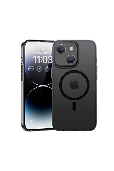 Benks Iphone 14 Kılıf Sararmayan Wireless Şarj Destekli Magnetik Haze Kapak