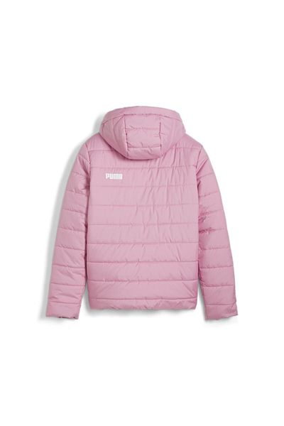 Puma Pink Ess Hooded Children's Coat 67055948