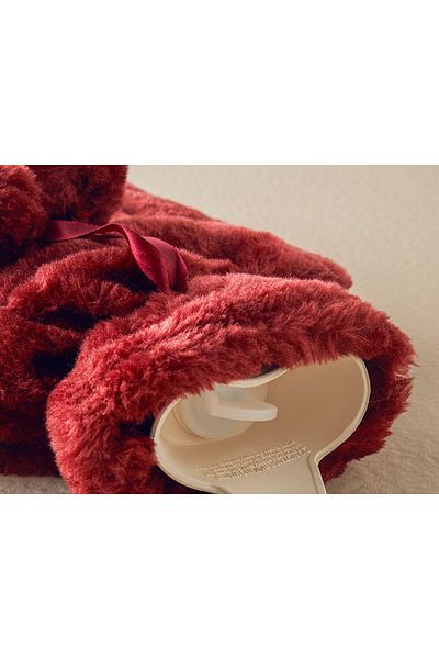 English Home Bonny Hot Water Bag 33x19 Cm Claret Red