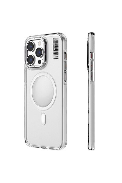 Youngkit iPhone 15 Pro Max Uyumlu Kılıf Magsafe Şarj Özellikli Youngkit Cryst...