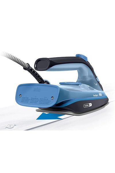 Braun FreeStyle 3 Steam Iron FreeGlide 3D, SuperCeramic, Precision Tip, Energy Saving - FI 3194