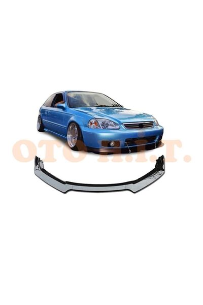 OTO H.İ.T. Honda Civic Ies 1999-2001 Uyumlu Esnek Ayarlanabilir 3 Parça Kanat...