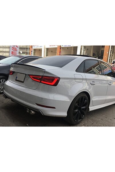 OTO H.İ.T. Audi A3 Sedan Uyumlu Bagaj Üstü Spoiler Piano Black