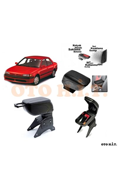 OTO H.İ.T. Mazda 323 Uyumlu Kol Dayama Ve Kolçak Sürgülü Bardaklıklı Ayarlana...