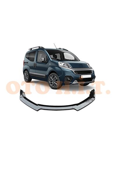 OTO H.İ.T. Fiat Fiorino Uyumlu Esnek Ayarlanabilir 3 Parça Kanatlı Piano Blac...