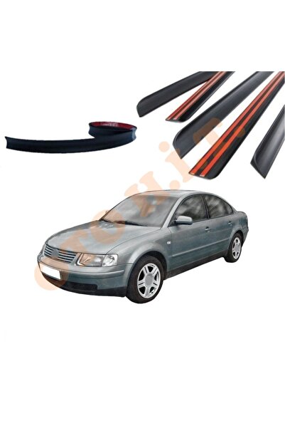 OTO H.İ.T. VOLKSWAGEN PASSAT B5 UYUMLU BAGAJ ÜSTÜ SPOİLER MAT SİYAH