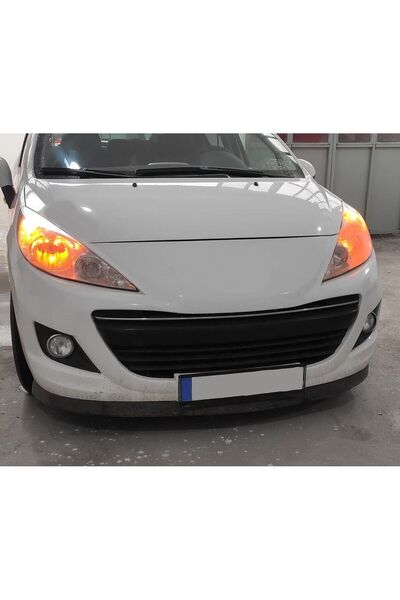 OTO H.İ.T. PEUGEOT 207 Uyumlu BODY KİT ÖN TAMPON EKİ KIRILMAZ YUMUŞAK LİP MAT...