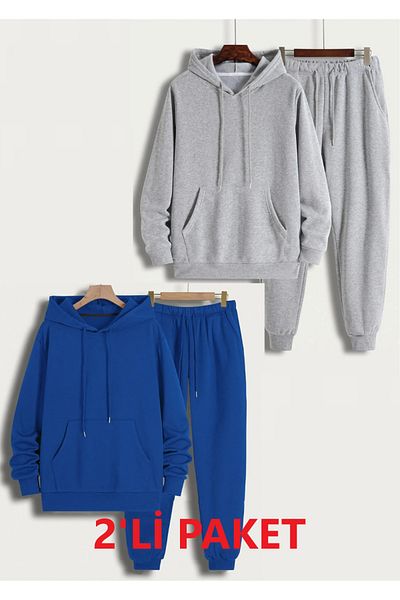 DAXİS Sportwear Company Set de 2 treninguri unisex cu glugă - Daxis Sportwear Company