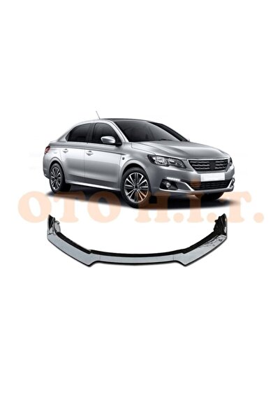 OTO H.İ.T. Peugeot 301 Makyajlı Uyumlu Ön Tampon Eki Bodykit Karlık Lip