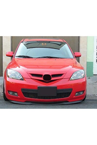 OTO H.İ.T. MAZDA 3 04-09 UYUMLU ÖN TAMPON EKİ CUPRA LİP MAT SİYAH BODY KİT