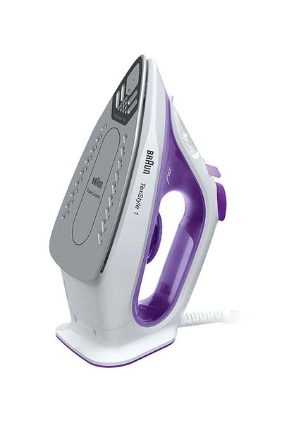 Braun TexStyle1 Steam Iron SuperCeramic, Rapid heatup in 35sec, Precision Tip, ECO Mode - SI 1080