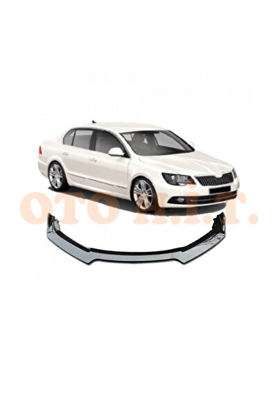 OTO H.İ.T. Skoda Superb Orta Kasa Uyumlu Ön Tampon Eki Bodykit Karlık Lip