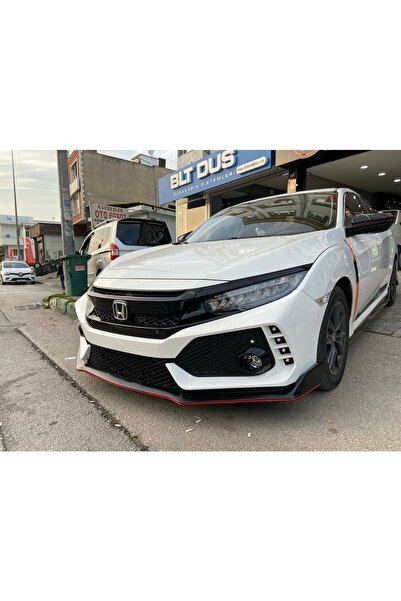 Honda Civic Fc5 Typer 3 Parça Ön Lip (plastik)