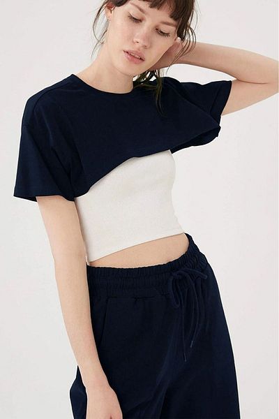 OXVİN Дълги унисекс шорти бермуди Comfort Label Up Size Up