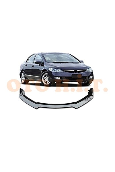 OTO H.İ.T. Honda Civic Fd6 Uyumlu Esnek Ayarlanabilir 3 Parça Kanatlı Piano B...
