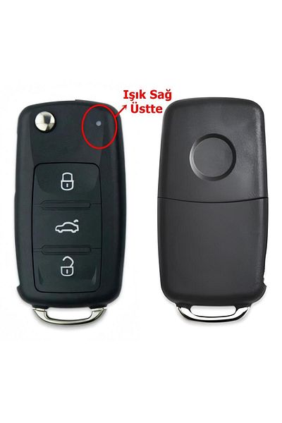 Kasey Seat Leon Ibiza Toledo Altea - Auto Keychain with UDS Key Cup, Remote Control Cup, Pin Logo