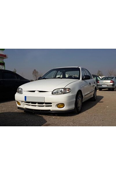 OTO H.İ.T. HYUNDAİ ACCENT YUMURTA KASA UYUMLU ÖN TAMPON EKİ CUPRA LİP MAT SİY...