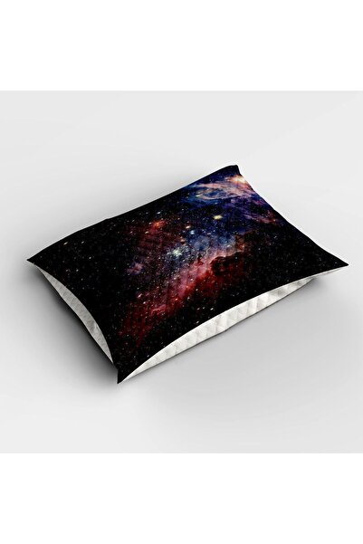 Else Dekor Galaxy Space Pattern - Decorative Bedspread and Double Pique Set