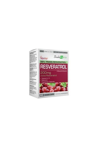 Suda Vitamin SUDA Vitamin Resveratrol - 200 MG 60 Capsules