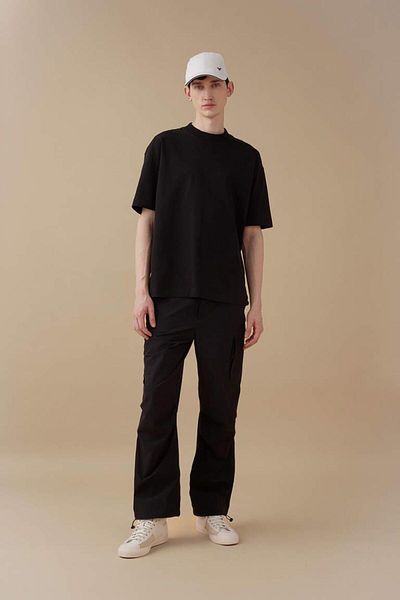 DeFacto Tricou oversize cu mânecă scurtă cu gâtul turn