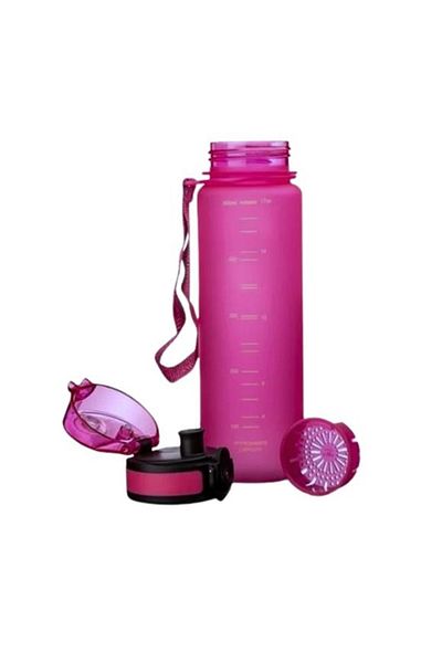 Uzspace 3038 Model 1000ml Tritan Flask - Fuchsia Pink