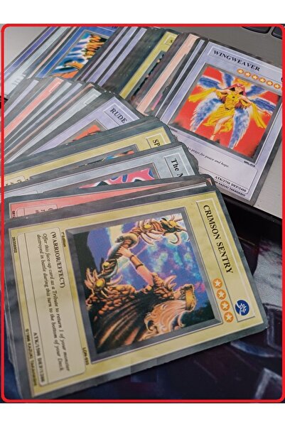 OYUNCAKSAHİLİ Yugioh Playing Cards Coated Playing Card 99 Pieces Konami Yugıoh Deck Tradıng 2007 Card Gold