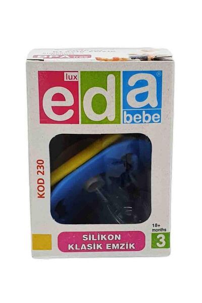 Eda Baby Code:230 Silicone Classic Pacifier No:3