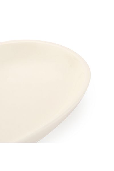 ultraform White Porcelain Drop Bowl - 14x9 cm