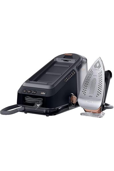 Braun CareStyle 7 Pro Steam Generator Iron Vertical steaming, iCare, Eloxal Plus, Turbo mode -IS7286